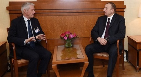 President Ilham Aliyev met with Secretary General of the Council of Europe Thorbjorn Jagland in Munich